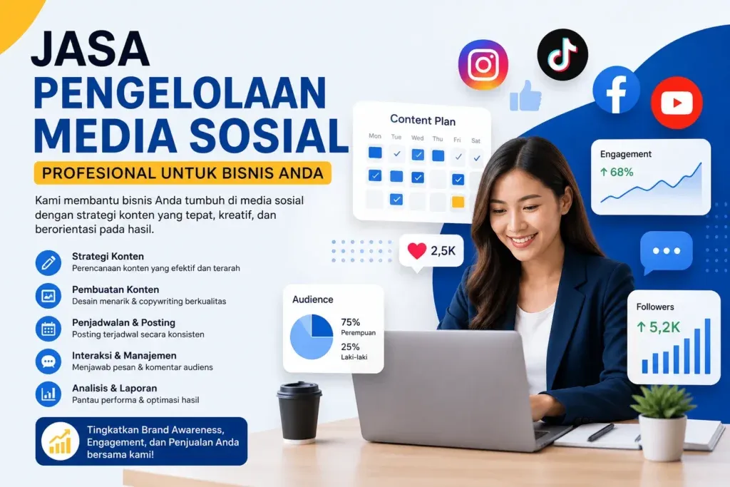 Jasa Pengelolaan Media Sosial Profesional untuk Bisnis Anda