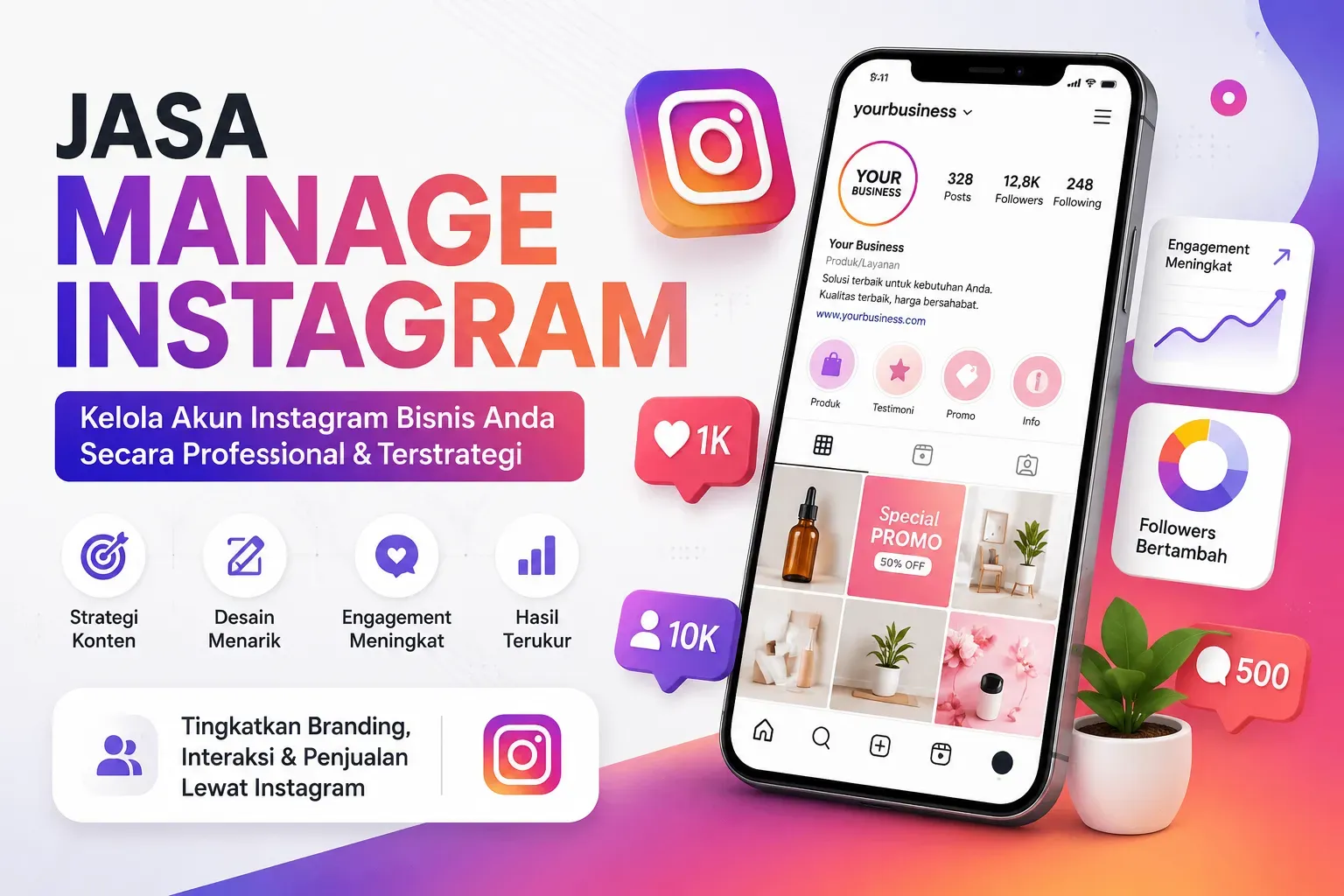 jasa manage instagram