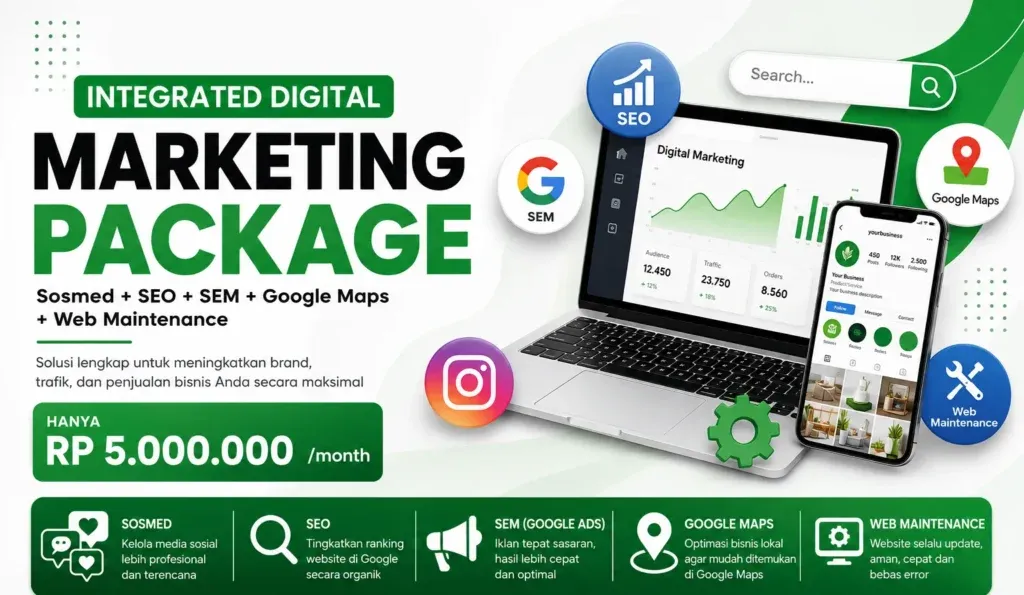 integrated digital marketing package